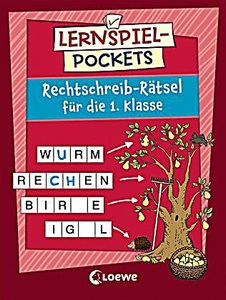 undefined, Lernspiel-Pockets - Rechtschreib-Rätsel für die 1. Klasse, 