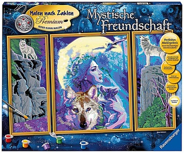 undefined, Ravensburger Mystische Freundschaft Malen nach Zahlen 28960, 