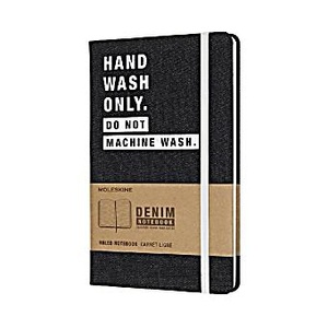 undefined, Moleskine Notizbuch Large Size, Liniert, Hard Cover, Handwash Only, Moleskine Notizbuch Denim, L/A5, liniert, Hardcover, 710739