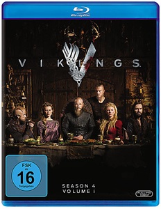 undefined, Vikings. Season.4.1, 3 Blu-rays, Vikings - Season 4 Volume 1 (DE)