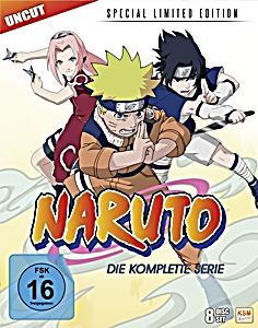 undefined, Naruto - Gesamtedition, 8 Blu-ray (Special Limited Edition), Naruto - Die komplette Serie - Special LE (DE)