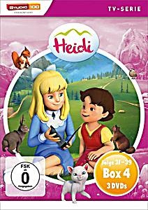 undefined, Heidi (CGI). Box.4, 3 DVD, Heidi - Box 4 Folge 31-39