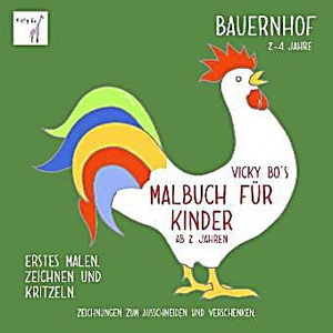 undefined, Vicky Bo's Malbuch für Kinder - Bauernhof, 