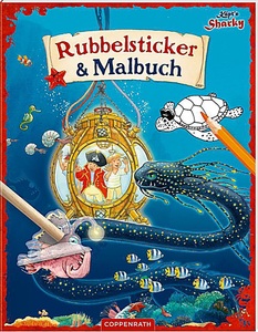 undefined, Käpt'n Sharky - Rubbelsticker & Malbuch, 