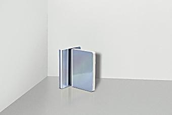 Pearl Blue Notizbuch Metallic Artificial Leather mit Hologramm Effekt