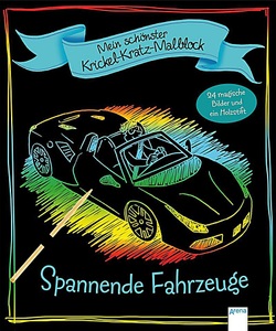 undefined, Mein schönster Krickel-Kratz-Malblock - Spannende Fahrzeuge, Mein schönster Krickel-Kratz-Malblock. Spannende Fahrzeuge