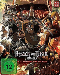 undefined, Attack on Titan - Anime Movie - Feuerroter Pfeil und Bogen - DVD, 1 Blu-ray (Limited Edition), 