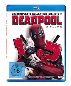 undefined, Deadpool - Die komplette Kollektion (bis jetzt), 2 Blu-ray, Deadpool 1+2 (DE)