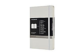 undefined, Moleskine Professionelles Notizbuch Large/A5, Hard Cover, Perlgrau, Moleskine Notizbuch Pro, 21cm x 13cm, perlgrau, 240 Seiten, 620770