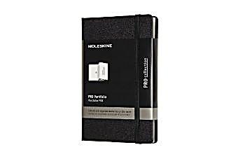 undefined, Moleskine Portfolios Pocket/A6, Hard Cover, mit 6 Fächern und Taschen, Schwarz