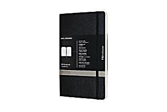undefined, Moleskine Professionelles Notizbuch Large/A5, Soft Cover, Schwarz, Moleskine Notizbuch Pro, 21cm x 13cm, schwarz, 192 Seiten, 620787
