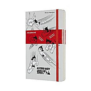 undefined, Moleskine Notizbuch - Astro Boy Large/A5, Liniert, Hard Cover, Hellgrau, Moleskine Notizbuch - Astro Boy Large/A5, Liniert, Hard Cover, Hellgrau