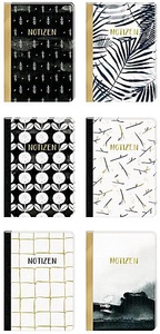 undefined, Notizhefte - All about black & white - DIN A5, Notizhefte - All about black & white - DIN A5