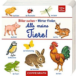 undefined, Bilder suchen - Wörter finden, Alle meine Tiere!, 