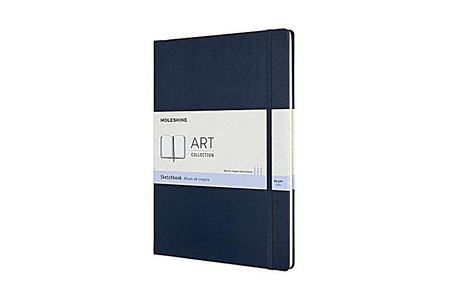 undefined, Moleskine Kreativ Notizbücher, Skizzenbuch, A4, 165G-Papier, Hard Cover, Saphir, Moleskine Skizzenbuch, HC, A4, blanko, saphire, 96 Seiten, 626727