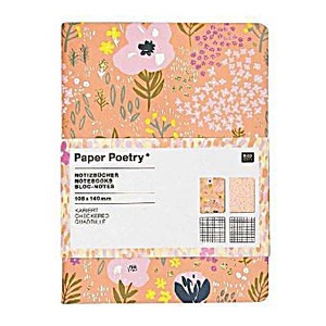 undefined, Notizbuch A6, Crafted Nature, Rosa Fsc Mix, Rico Notizbuch, rosa mix, A6, 2 Stk, 40 Seiten, crafted nature, FSC Recycled