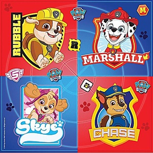 undefined, 20 Servietten 33cm Paw Patrol, Amscan Papierservietten Paw Patrol 33 cm x 33 cm, 16 Stück