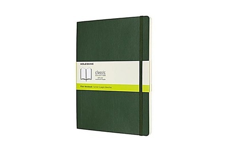 Moleskine Notizbuch, Xlarge, Blanko, Soft Cover, Myrtengrün