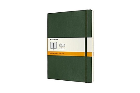 Moleskine Notizbuch, Xlarge, Liniert, Soft Cover, Myrtengrün