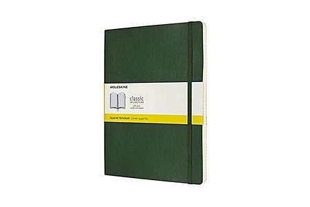 undefined, Moleskine Notizbuch, Xlarge, Kariert, Soft Cover, Myrtengrün, Moleskine Notizbuch, Xlarge, Kariert, Soft Cover, Myrtengrün