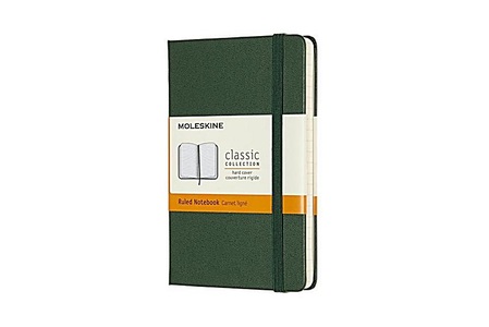 undefined, Moleskine Notizbuch, Pocket, A6, Liniert, Hard Cover, Myrtengrün, Moleskine Notizbuch, Pocket, A6, Liniert, Hard Cover, Myrtengrün
