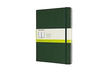 Moleskine Notizbuch, Xlarge, Blanko, Hard Cover, Myrtengrün