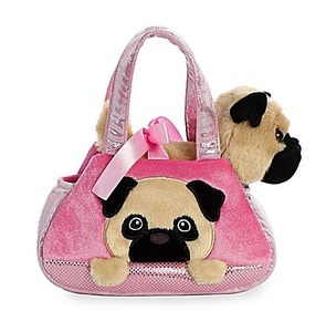 undefined, Fancy Pals Peek-a-Boo Mops, ca. 20,5cm, Aurora World - Fancy Pals - Peek-a-Boo Mops 20,5cm