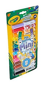 Goliath Toys, Crayola 14 Mini Filzstifte auswaschbar, CRAYOLA Pipsqueaks Filzstifte 6011.08343 14 Stück