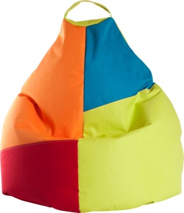 Magma-Heimtex, MAGMA XL Sitzsack HARLEKIN, Sitzsack Harlekin BRAVA XL (Farbe: grün)