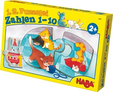 Haba, HABA 1-2-Puzzelei Zahlen 1-10, 