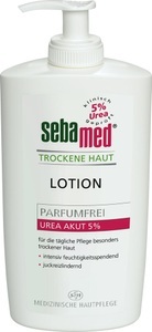 Sebapharma GmbH & Co.KG, Sebapharma GmbH & Co.KG sebamed® Trockene Haut Parfumfrei Lotion Urea 5%, Sebamed Lotion Trockene Haut parfümfrei Urea 5% + Spender