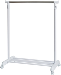 STORE IT, STORE IT Roll-Kleiderständer, StoreIt - Kleiderständer STORE - weiss - Metall - 84/44/165 cm