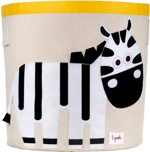 3 sprouts, 3 SPROUTS Spielzeugkorb Zebra, 3 Sprouts Aufbewahrungskorb Zebra