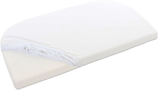 BABYBAY Spannbetttuch Jersey Original organic cotton weiss