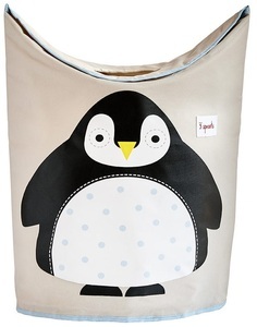 3 sprouts, 3 SPROUTS Wäschekorb Pinguin, 3 Sprouts Wäschekorb Pinguin