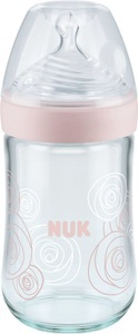Nuk, NUK Nature Sense Glasflasche, 