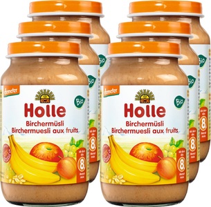 Holle, Holle Juniorkost Gläschen Birchermüsli, Holle Juniorkost Gläschen Birchermüsli Bio Bio Bio