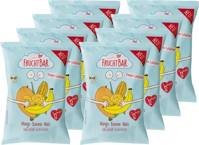 FruchtBar, FruchtBar Knusper Snack, FruchtBar Bio Knusper Snack