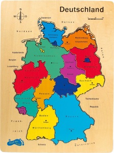 small foot by Legler, small foot® Holzpuzzle Deutschland, 