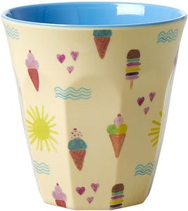rice, rice Melamin-Becher SUMMER MEDIUM in beige, Rice Medium Cup