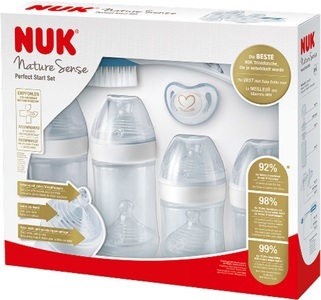 Nuk, NUK Flaschen-Set Nature Sense Perfect Start, 