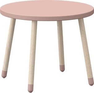 FLEXA, Flexa Play Kindertisch Light Rose Ø 60 cm, 
