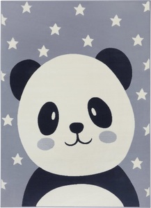 Zala Living Kurzflor Kinderteppich Panda Pepples