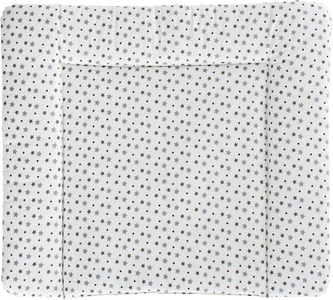 Träumeland, Träumeland Wickelauflage Sterne Grau PVC-frei, 75 x 85 cm, Träumeland Wickelauflage mit Sternen