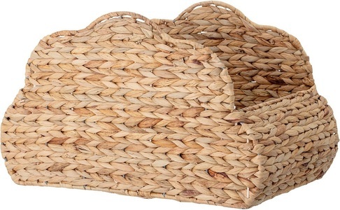 Bloomingville, Bloomingville Aufbewahrungskorb aus Jute Wolke, Korb Nature faser beige / Jute - 44 x 30 cm - Bloomingville beige en faser