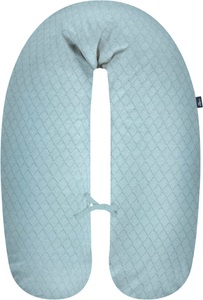Alvi, Alvi® Stillkissen mit Bezug Special Fabric Diamond aqua, ALVI Stillkissen Special Fabric Diamond Aqua