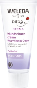 WELEDA AG, WELEDA AG Weleda Weisse Malve Babycreme, Weleda Baby Wundschutzcreme Weiße Malve - parfümfreie Windelcreme, schützt, regeneriert & pflegt