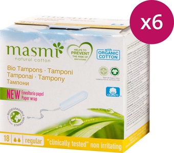 Masmi, Masmi Organic Care Bio Tampons Classic, Masmi Organic Care Bio Tampons Classic