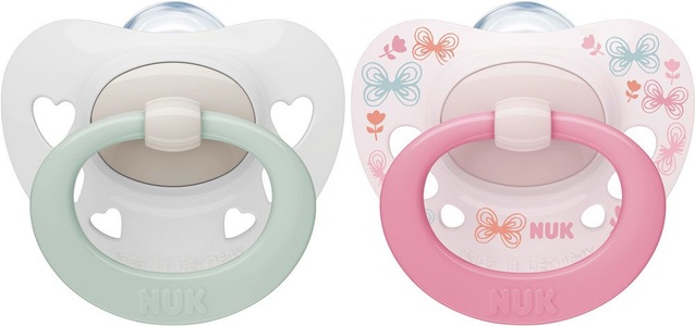 Nuk, NUK Signature + Signature Night Schnuller-Set, NUK Signature Silikon-Nuggi