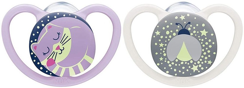 Nuk, NUK Space Night Silikon-Nuggi, NUK Space Night Silikon-Nuggi